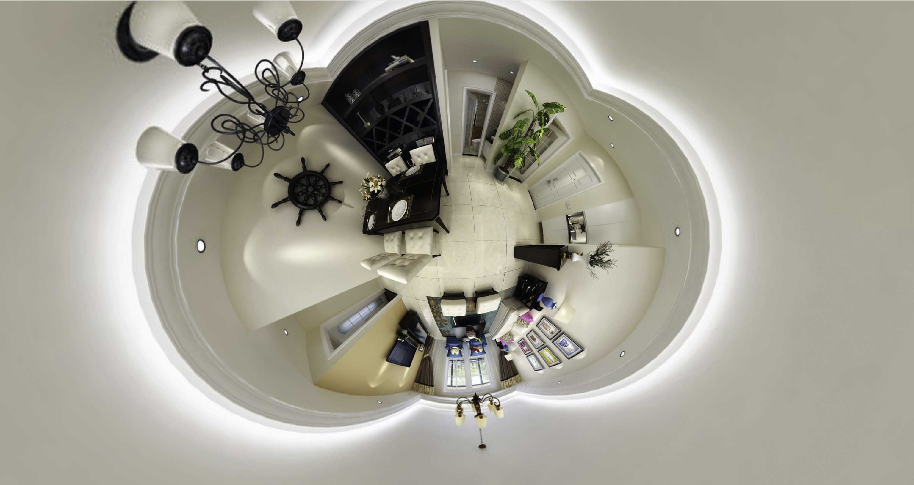 老城镇写出 720全景 VR全景 360全景之间的联系与区别
